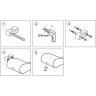 Крючок WASSERKRAFT GLAN K-5123